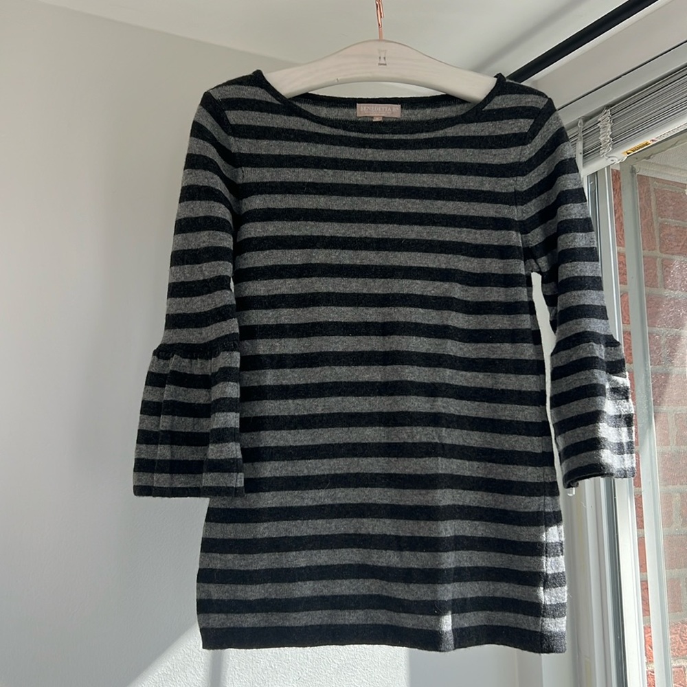 Italian Made wool + cashmere top